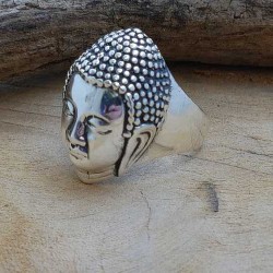 Bague Tête de Bouddha .