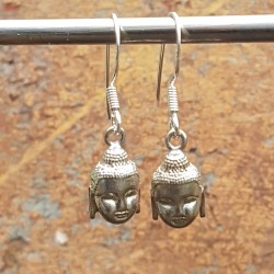 Boucles Bouddha argent 925