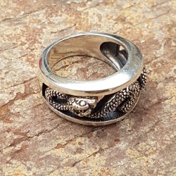 Bague anneau serpent