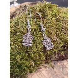 Boucles Ganesh en argent 925