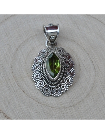 pendentif peridot