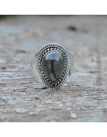 Bague labradorite .