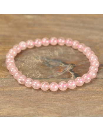 Bracelet Quartz Rose foncée...