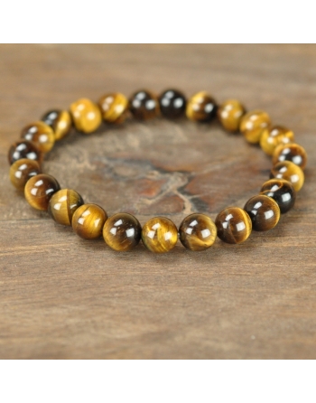 Bracelet oeil de Tigre 8mm