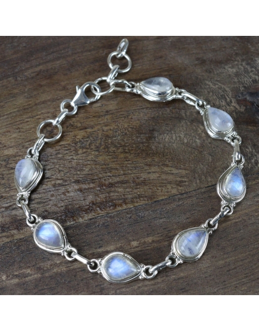 Bracelet pierre de Lune - Bijouterie Glamourous