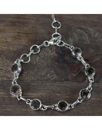 Bracelet Quartz fumé