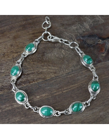 bracelet Malachite