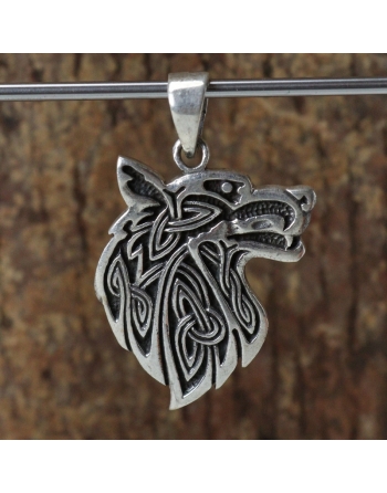 Pendentif tete de Loup