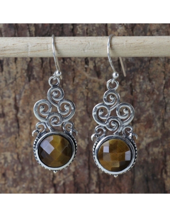 Boucles d'oreilles oeil de...