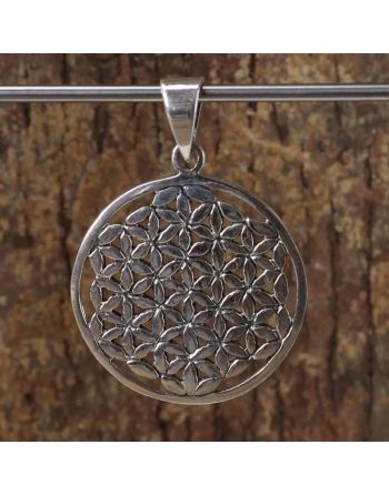 Pendentif fleur de vie