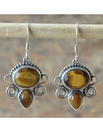 Boucles d ' oreilles oeil...