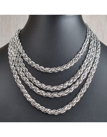 Collier Snake tresse...