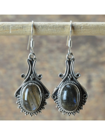 Bouckes d'oreilles Labradorite