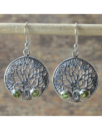 Boucles d'oreilles arbre de...