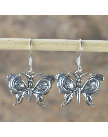 Boucles d'oreilles papillons