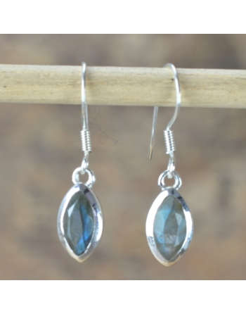 Boucles d'oreilles Labradorite