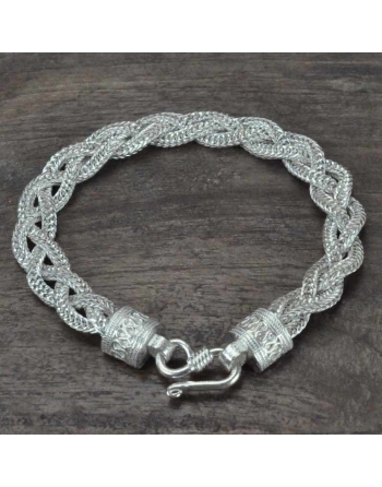 Bracelet snake tresse...