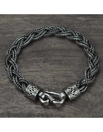 Bracelet snake tresse...