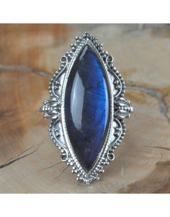 Bague labradorite