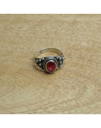 Bague racine de Rubis