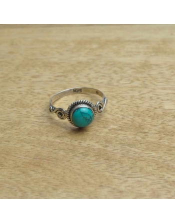 Bague Howlite Turquoise