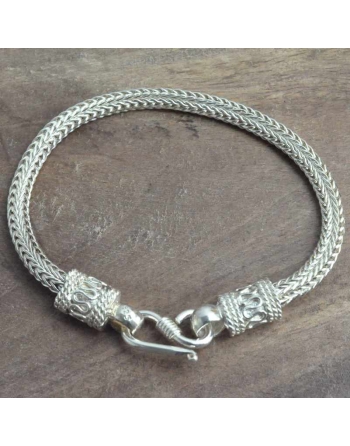 Bracelet snake Shiva clair