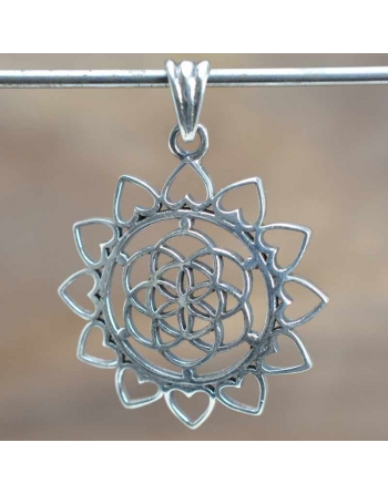 pendentif fleur de vie