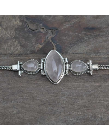 Bracelet Quartz rose