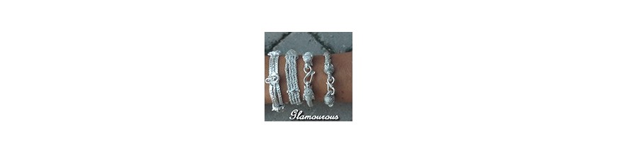 Bijouterie Glamourous - Bracelet Snake argent 925